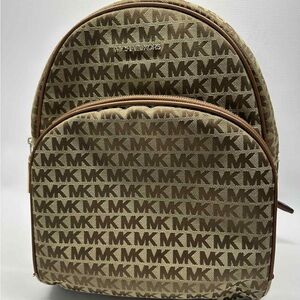 Michael Kors Brown Backpack Abbey